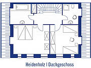 Ferienwohnung 06 'Heidenholz' - Grundriss DG