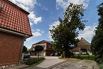 Hof der Villa Sonnengarten in Boltenhagen