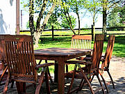 Ferienwohnung 11 'Turm' - Terrasse