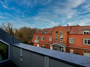 Ausblick Ferienwohnung 06 Villa Sonnengarten