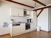 Ferienwohnung 05 'Käsbüdel' - voll ausgestattete Küchenzeile