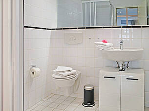 Badezimmer Ferienwohnung 09 Villa Seebach