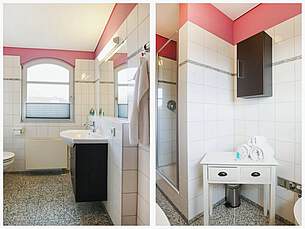 Badezimmer Ferienwohnung 06 Villa Sonnengarten