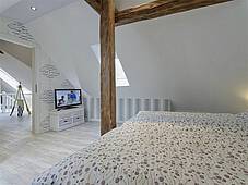 Schlafzimmer Ferienwohnung 03 Schildkröte Strandvilla Muschel