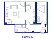 Ferienwohnung 10 'Kükenkorb' - Grundriss
