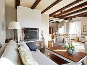 Ferienwohnung 11 'Turm' - Blick durch den Wohn- und Essbereich