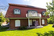 Front der Villa Sonnengarten in Boltenhagen