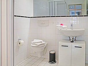 Badezimmer Ferienwohnung 09 Villa Seebach