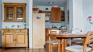 Essbereich Ferienwohnung 10 Villa Seegarten