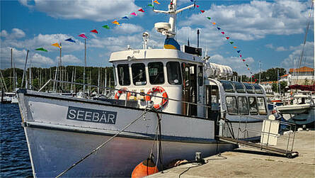 Fahrgastschifffahrt auf der MS Seebär