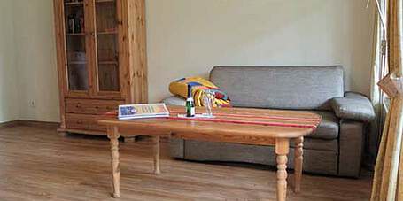 Wohnzimmer Ferienwohnung 02 Villa Seegarten