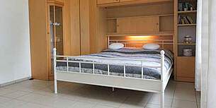 Schlafzimmer Ferienwohnung 03 Villa Seegarten