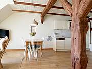 Ferienwohnung 05 'Käsbüdel' - Blick auf den Esstisch