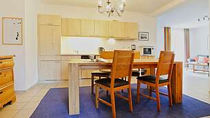 Küche Ferienwohnung 05 Villa Seegarten