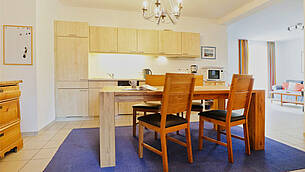 Küche Ferienwohnung 05 Villa Seegarten