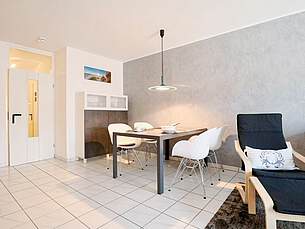 Essbereich Ferienwohnung 23 Villa Seebach