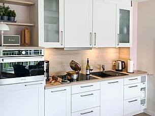 Küche Ferienwohnung 25 Villa Seebach