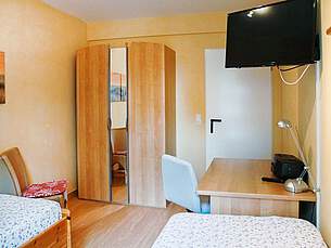 Schlafzimmer II Ferienwohnung 11 Villa Seebach