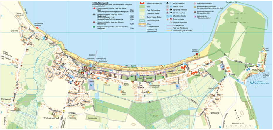 Stadtplan von Boltenhagen