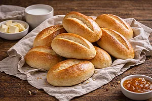 Super leckere Milchbrötchen