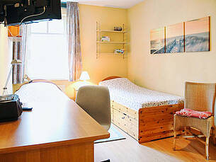 Schlafzimmer II Ferienwohnung 11 Villa Seebach