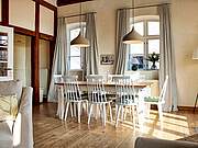 Ferienwohnung 01 'Hof Rosenberg' - Blick auf den großen Esstisch