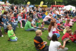 Bunte Kindertagsparty