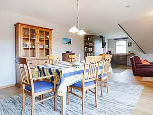 Essbereich Ferienwohnung 06 Villa Sonnengarten