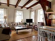 Ferienwohnung 08 'Möres Hörn' - Wohnbereich mit TV