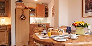 Küche Ferienwohnung 10 Villa Seegarten