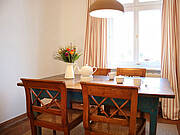 Ferienwohnung 09 'Musennest' - Essbereich