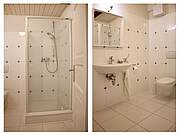 Ferienwohnung 04 'Sorgenfrei' - Blick ins Duschbad