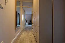 Flur in der Ferienwohnung 26 der Villa Seebach 