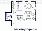 Ferienwohnung 01 'Hof Rosenberg' - Grundriss EG