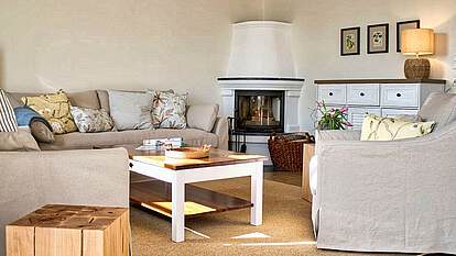 Ferienwohnung 01 'Hof Rosenberg' - gemütlicher Kamin