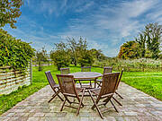 Ferienwohnung 01 'Hof Rosenberg' - Terrasse