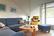 Wohnzimmer Ferienwohnung 11 Villa Seegarten