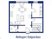 Ferienwohnung 03 'Rehhagen' - Grundriss EG