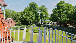 Aussicht Ferienwohnung 05 Villa Seegarten