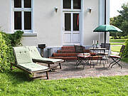 Ferienwohnung 09 'Musennest' - Terrasse