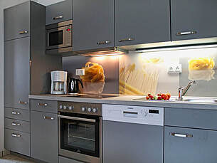 Küche Ferienwohnung 09 Villa Seebach