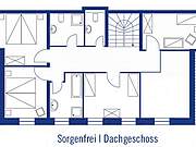 Ferienwohnung 04 'Sorgenfrei' - Grundriss DG