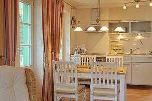 Küche Ferienwohnung 06 Landhaus Victoria