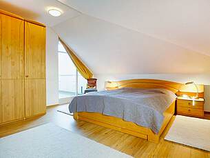 Schlafzimmer Ferienwohnung 06 Villa Sonnengarten