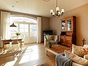 Ferienwohnung 02 'Poggensoll' - freundlicher Wohnbereich