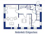 Ferienwohnung 06 'Heidenholz' - Grundriss EG