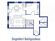 Ferienwohnung 04 'Sorgenfrei' - Grundriss EG