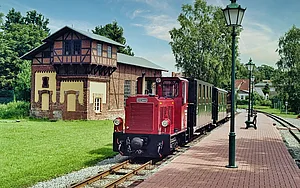 Schmalspurbahn Lütt Kaffeebrenner in Klütz