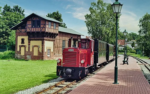 Schmalspurbahn Lütt Kaffeebrenner in Klütz