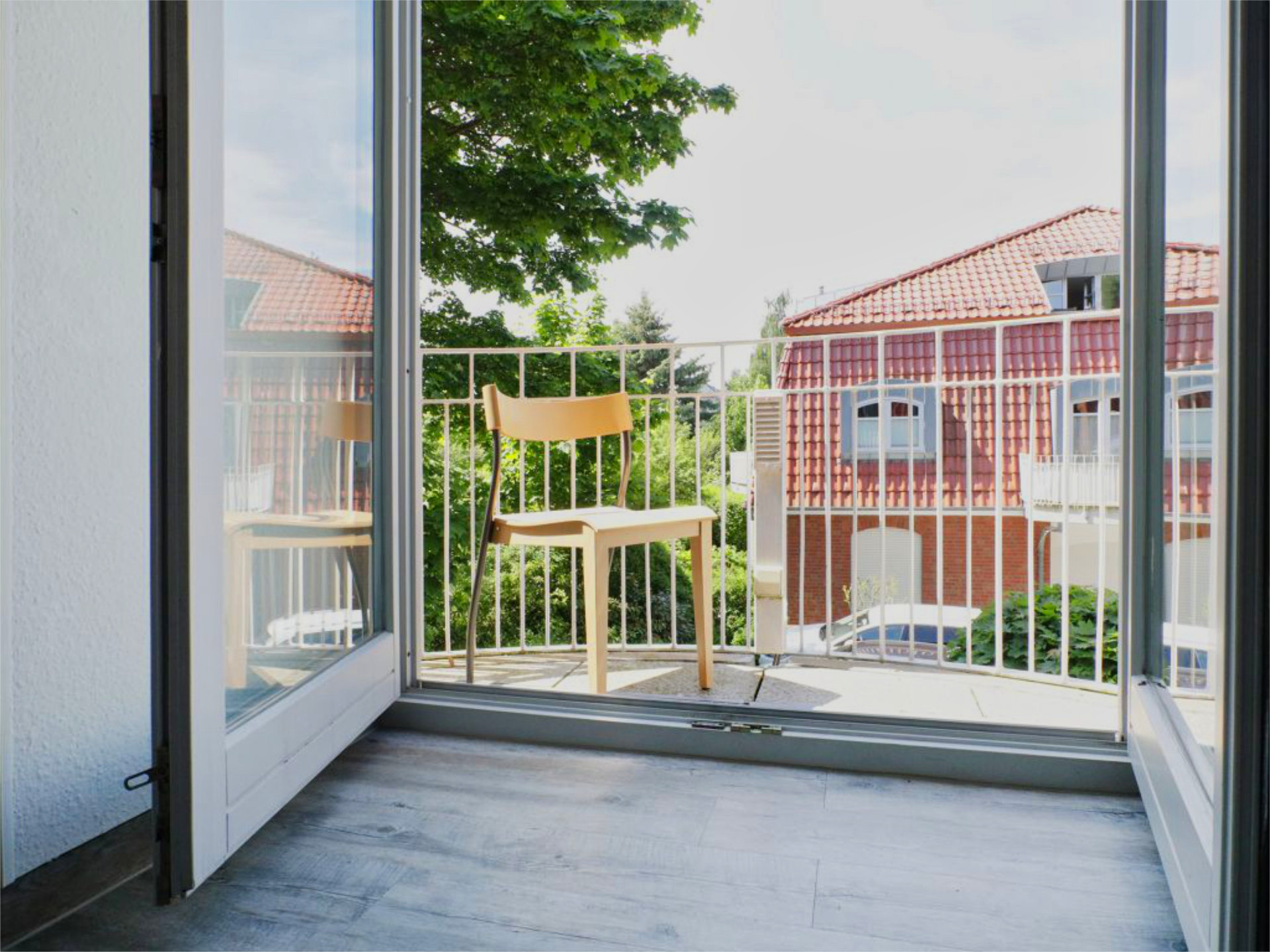 Balkon Ferienwohnung 05 Villa Seegarten